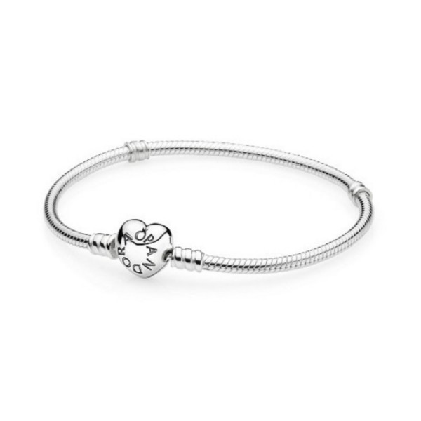 Pandora Armband - Sterlingsilber 18 - Herz Verschluss / 590719-18