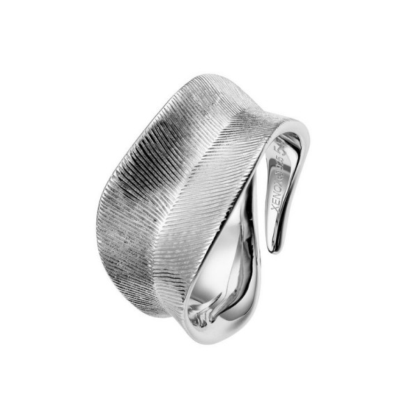 Xenox Ring 54 - Leaf - Silber - Blattform / XS1893/54