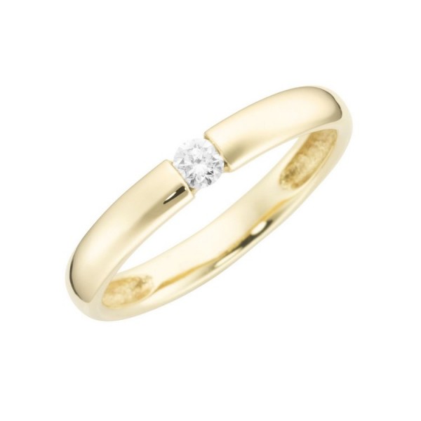 Juwelier Wittig Ring 58 - Gelbgold 375 - Spannring zart / 93011640520