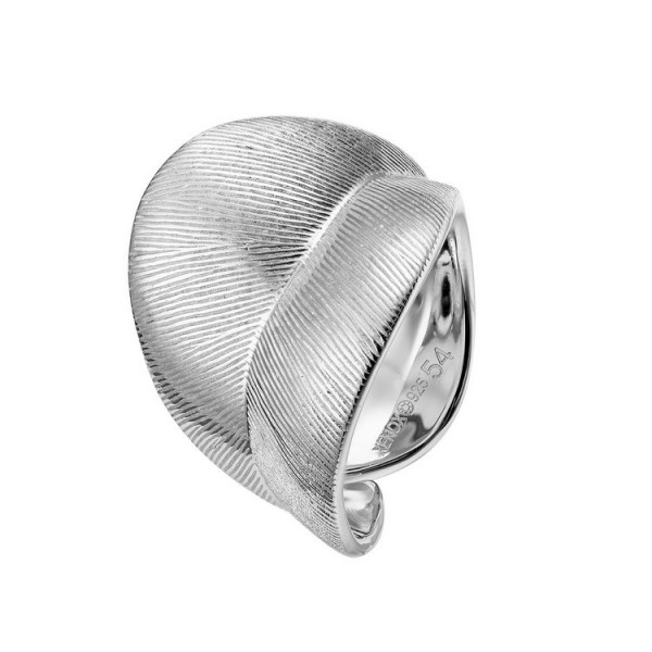 Xenox Ring 54 - Leaf - Silber - Blattform breit / XS1894/56