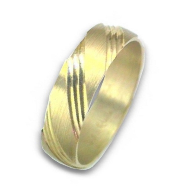 Basics Gold Ring 54 - Gelbgold 333 - Ehering Brillant / 9071/5