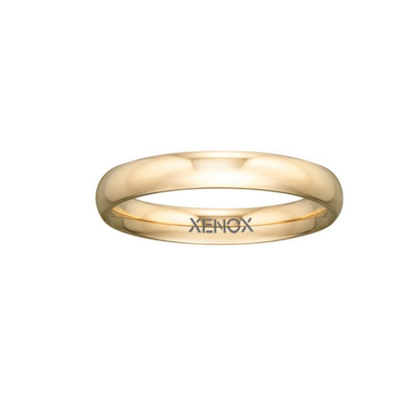 Xenox Ring 54 - goldfarben - Edelstahl / X2306/54