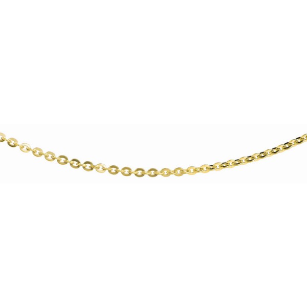 Ernstes Design Halskette - Edelstahl - Spiegelanker 50 - gold / AK23.50