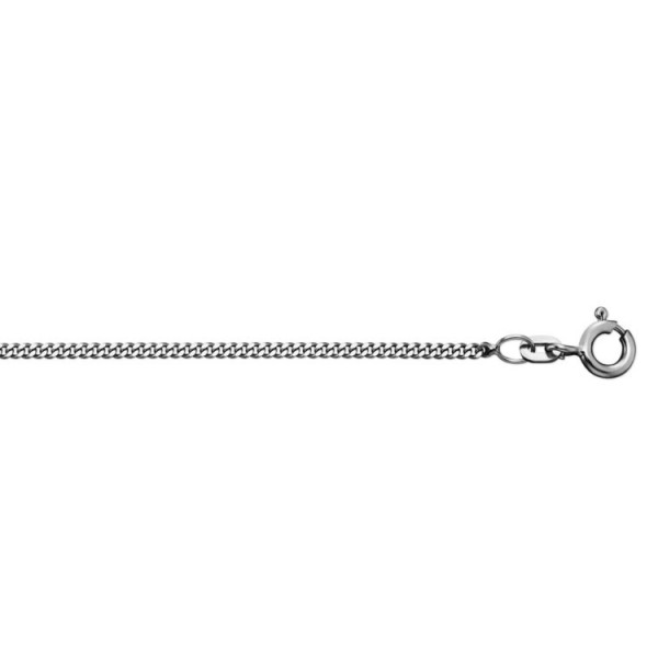 Basics Silver Halskette - 50cm - Sterlingsilber - Panzerkette / 1150.14-50