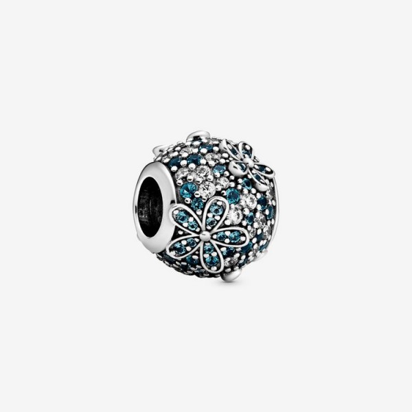 Pandora Bead - Sterlingsilber - Charm grünes Gänseblümchen / 798797C01