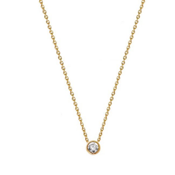 StarDiamant Collier - Gold 585 14K - Diamant 0,05ct H si / D628/G