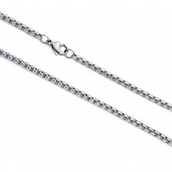 Traumfänger Halskette - Edelstahl - Venezianer 45 - silber / SC06245