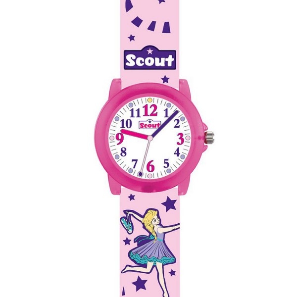 Scout Kinderuhr - Crystal - Dance - pink rosa / 280305033