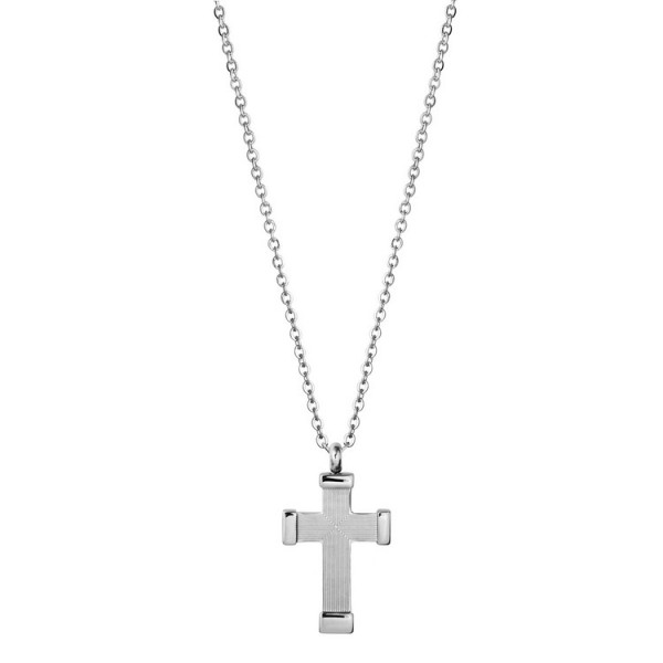 Xenox AnhängerKette - Kreuz - Edelstahl / X4062