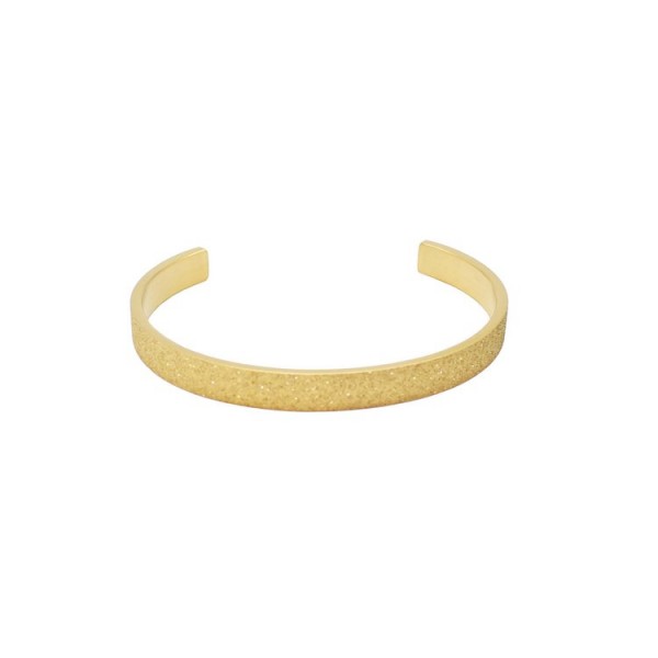 Blumenkind Armreif - Stardust 7 - diamantglanz - silberfarben / B02LGO
