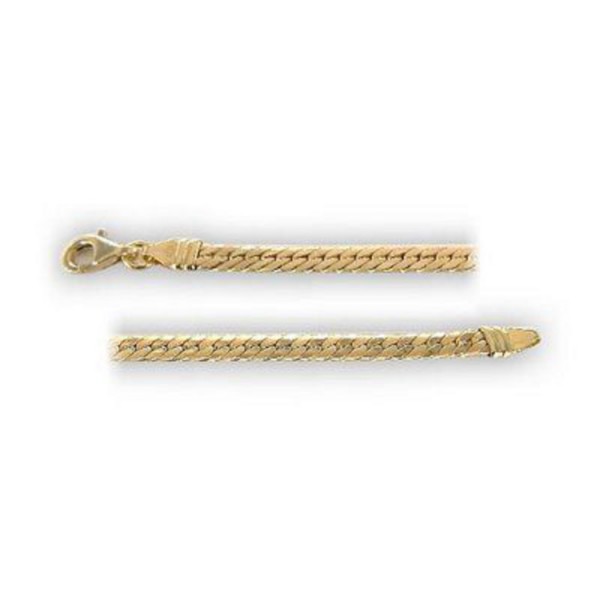 Basics Gold Armband - Gold 375 - 9K - Panzer Fashion 19 cm / 71406-19