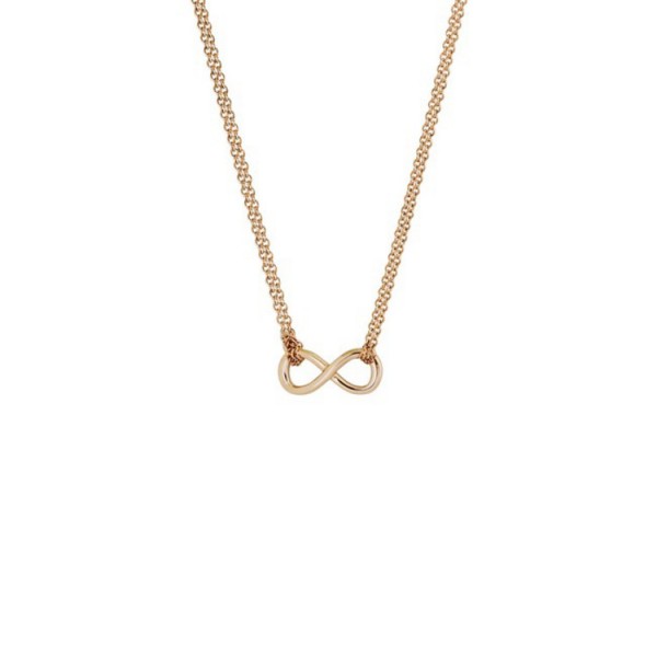 Xenox Collier - Edelstahl - Infinity - goldfarben / X2571G