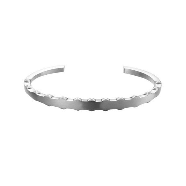 Xenox Armreif - Eden - Stahl - offenes Design / X3982