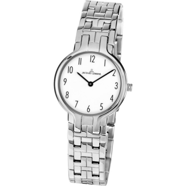 Jacques Lemans Uhr - Milano Dame - 1-1934A - silberfarben / 1-1934A