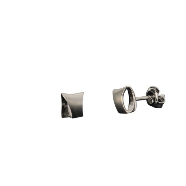 Basics Silver Ohrstecker - Gold 333 8K - Weißgold / D2174/W