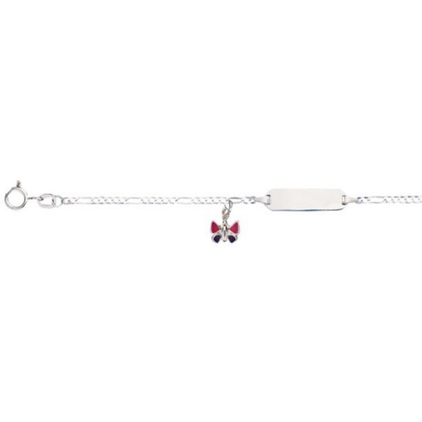 Basics Silver Armkette - Silber - Gravurplatte - 16,0 cm / 5.530522-98