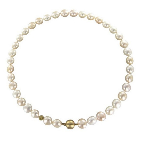 Basics Pearls Collier - Zuchtperlen Gold 750 18K - weiß / 610734110010