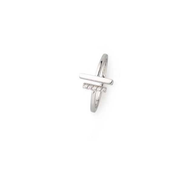 Xenox Ring 54 - Happy Hour - Silber Steine offen / XS2977/54