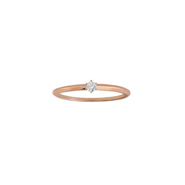 StarDiamant Ring 54 - rosé - Gold 585 14K Diamant 0,05ct / D816R