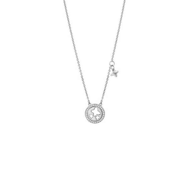 Xenox Collier - Sterlingsilber Zirkonia - silberfarben / XS1651