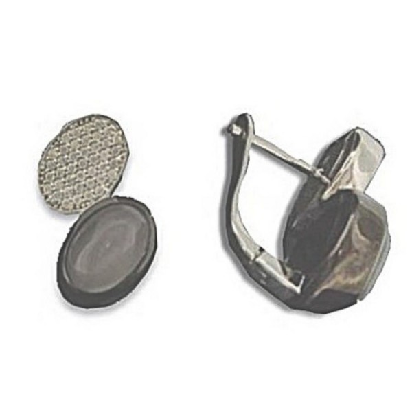 Basics Silver Ohrstecker - Sterlingsilber Zirkonia - silber / 737439019