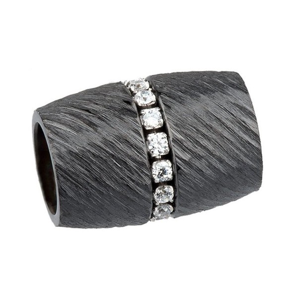 Ernstes Design Wechselhülse - EDvita - Edelstahl Zirkonia -black / AN446.WH