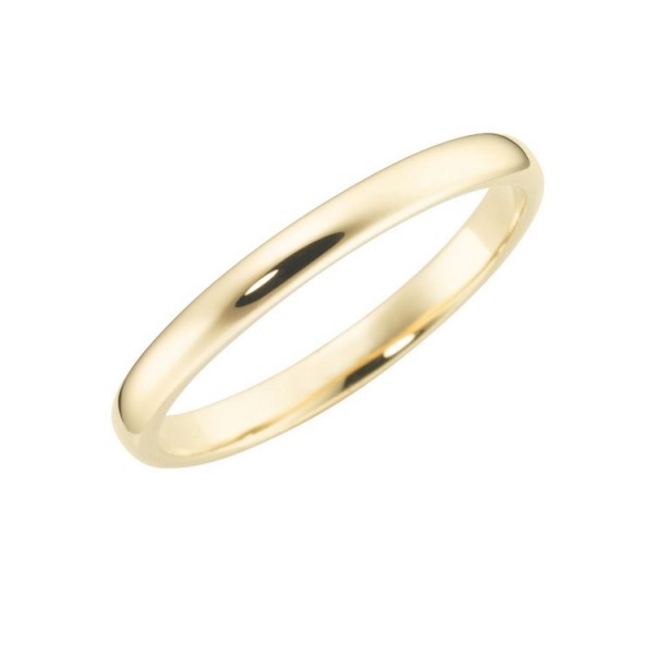 Juwelier Wittig Ring 56 - Gelbgold 375 - glatter Ring / 93011040560