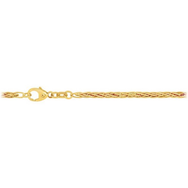 Juwelier Wittig Armband - Gold 375 9K - Zopf-Muster 19 cm / 72508-19