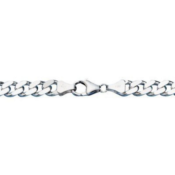 Basics Silver Halskette - Sterlingsilber - Panzer 55 - silber / 11161.15-55