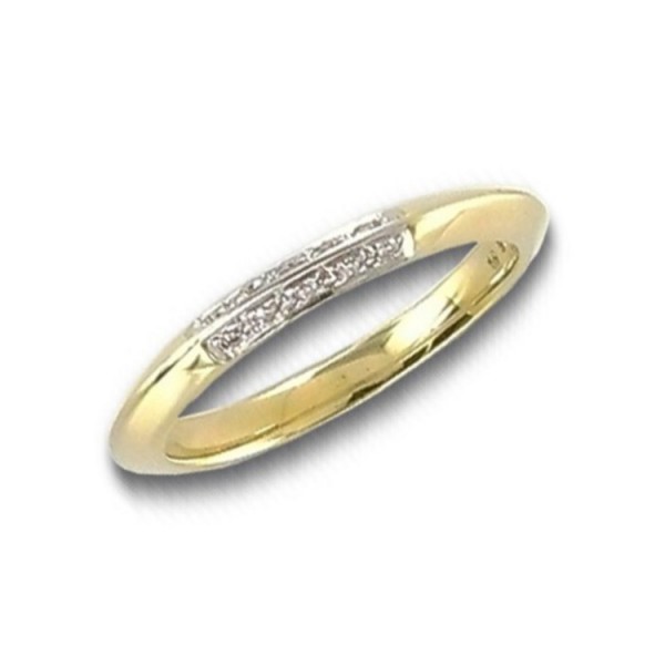Juwelier Wittig Ring 56 - Gelbgold 585 - Brillant 0,05ct / PD3-224