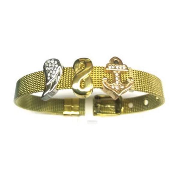 Juwelier Wittig Armband - Symbolik 19 - Edelstahl - goldfarben / 20202