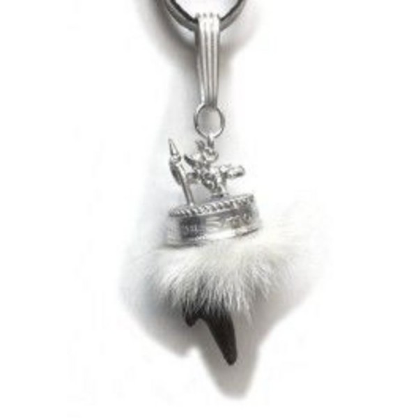 Juwelier Wittig Anhänger - Sterlingsilber - Reh-Spießer - Nerz / KuemmerNerz