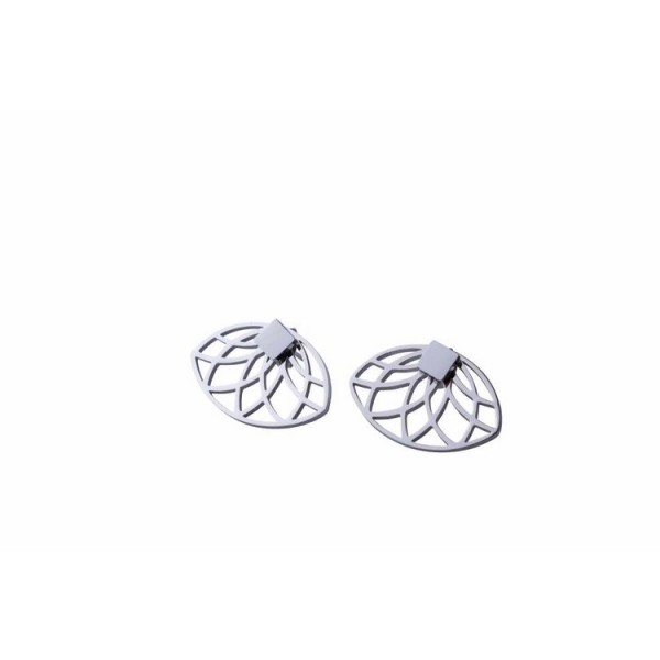 Traumfänger Ohrstecker - SuperDot - Edelstahl - poliert / SD01SS