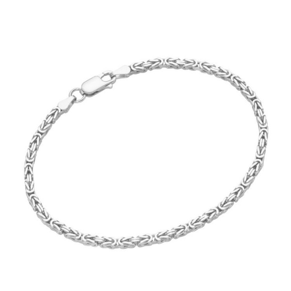 Basics Silver Armkette - Sterlingsilber - Königskette - 21,0 cm / 92017093210