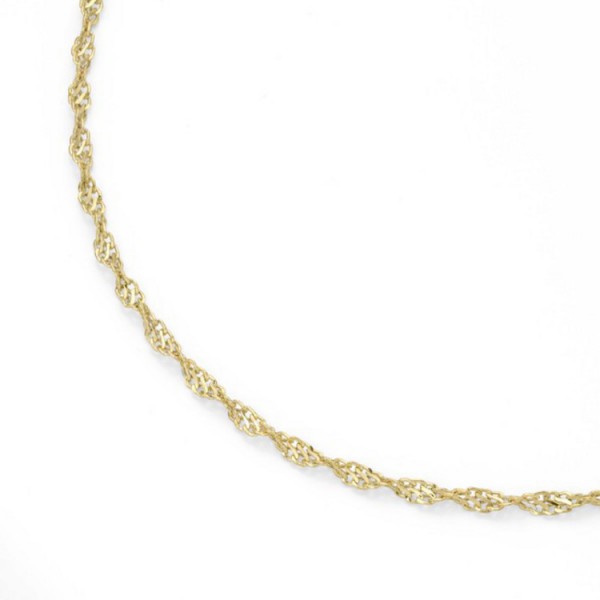 Juwelier Wittig Halskette - Gold 375 9K - Anker 45 - goldfarben / 99017040450