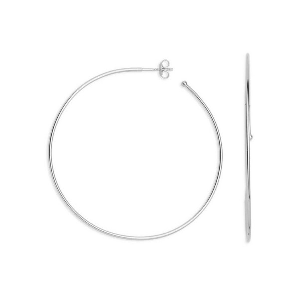 Xenox Creolen - Sterlingsilber poliert - Modern Classic / XS8652