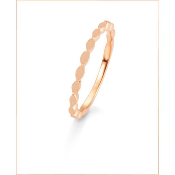 Saint Maurice Ring - Rotgold 585 - Navette / 44-1541-0