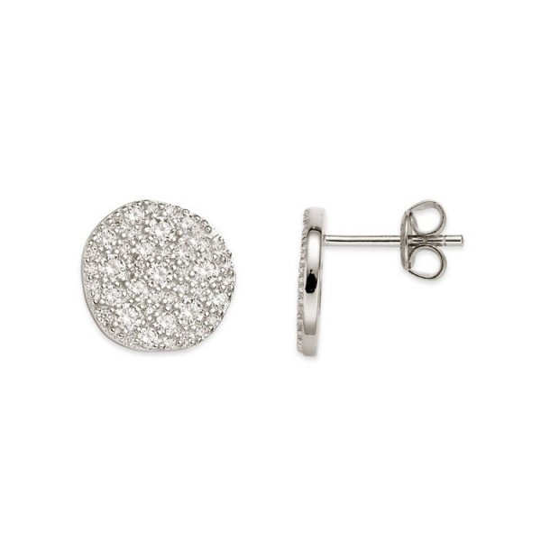 Xenox Ohrstecker - Silber - viele Steine klar / XS1732
